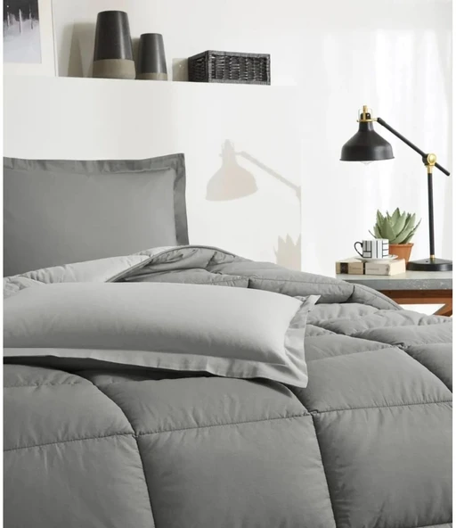 Özdilek Çift Kişilik Ranforce Yatak Seti Kül Gri - Resim 2