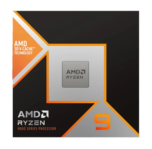 Amd Ryzen 9 9900X3D AM5Pin 120W Fansız (Box) - Resim 3