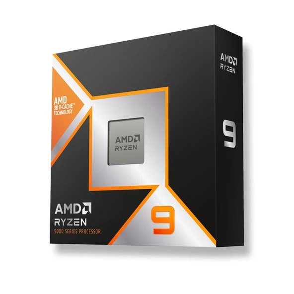 Amd Ryzen 9 9900X3D AM5Pin 120W Fansız (Box) ürün görseli 1