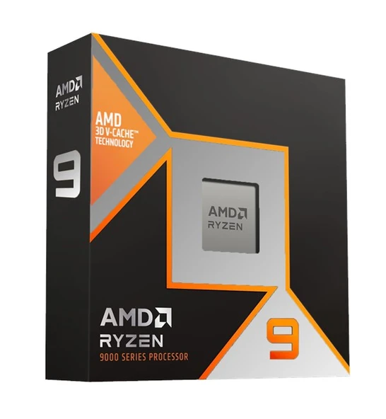 Amd Ryzen 9 9900X3D AM5Pin 120W Fansız (Box) - Resim 2