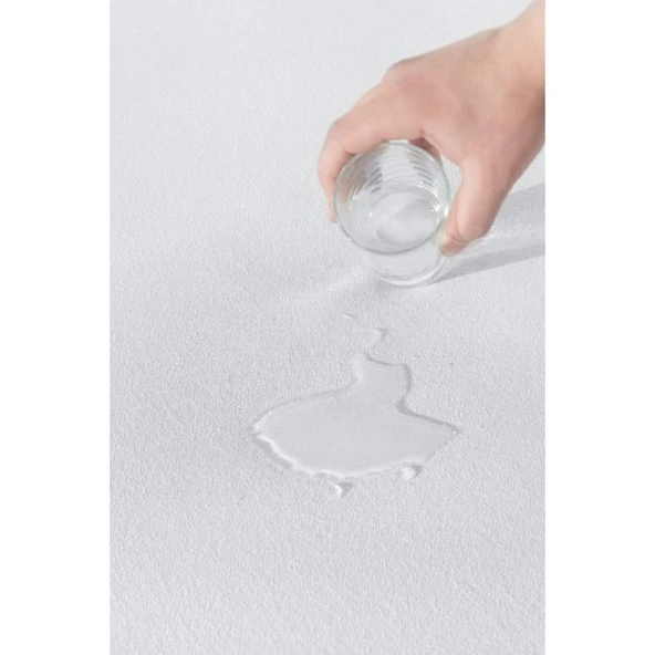 Alez Micro Dört Köşe Lastik Yatak Koruyucu 100*200 Cm - Resim 4