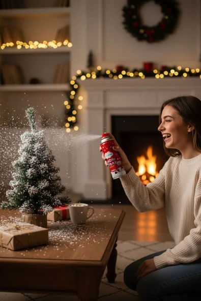 Bulutum Kar Spreyi 150 ML Cama Yazılan Kalıcı B-0017578 - Resim 4