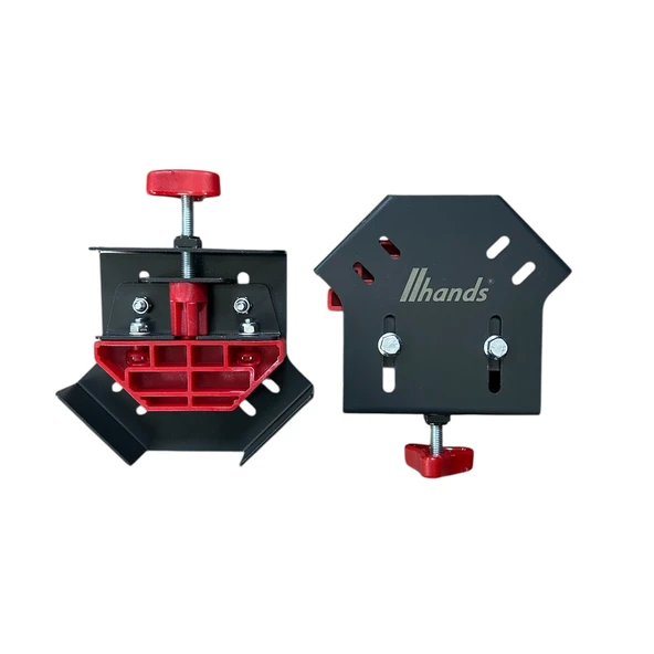 2 Adet Hands Köşe Birleştirme Aparatı Açık Uç Metal ürün görseli 1