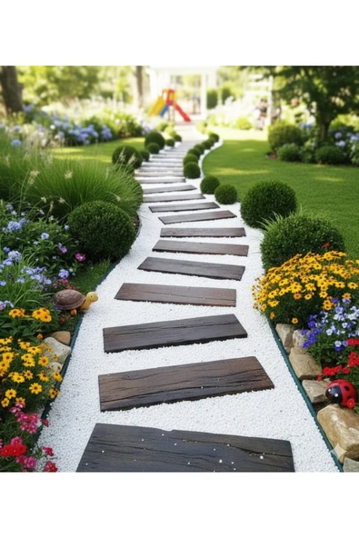 DEKORELA Ahşap Yürüyüş Yolu - Resim 2