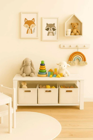 DEKORELA ÇOK AMAÇLI AHŞAP BENCH - Resim 8