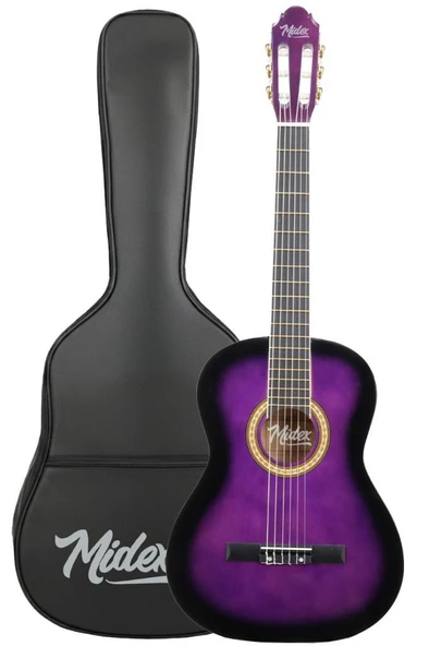 Midex MGX-200PRP Kaliteli Klasik Gitar 4/4 Yetişkin Boy Full Set - Resim 2