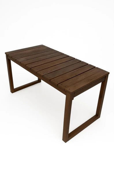 DEKORELA BASİC EKO AHŞAP MASA - Resim 6