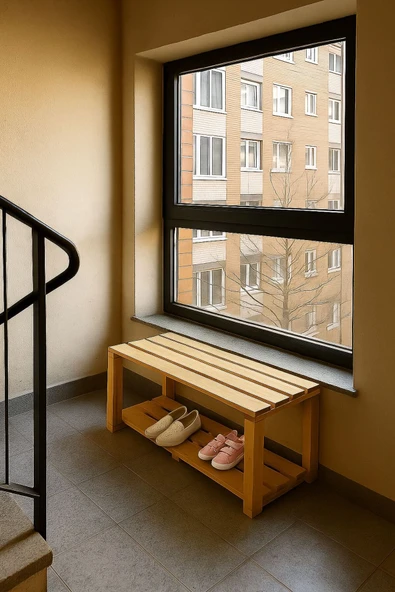 DEKORELA ÇOK AMAÇLI AHŞAP BENCH SMALL - Resim 8