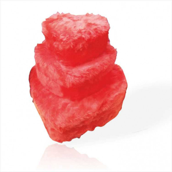 Sevgililer Günü Doğum Günü Hediyesi İçin En Büyük 3 Üç Boy Pofidik Tüylü Kalpli Derin Hediye Kutusu - 3