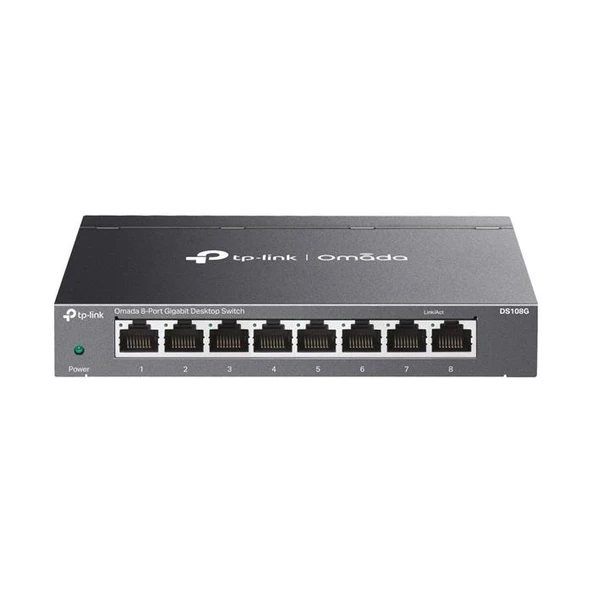 Tp-Link omada DS108G 8 Port Gigabit Switch ürün görseli 1
