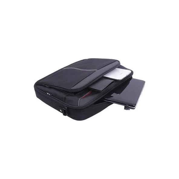 PLM PLC34 NOTEBOOK ÇANTASI SİYAH 17" - Resim 2