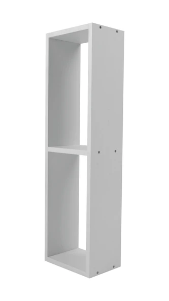 Elmas Dekoratif İkili Çok Amaçlı Yatay Raf, Kitaplık - Resim 7