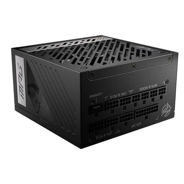 MSI MPG A1000GS PCIE5 1000W 80+ GOLD POWER SUPPLY ürün görseli 1