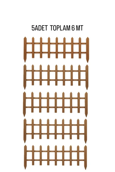 DEKORELA Ahşap Bahçe Çiti ürün görseli 1