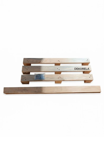 DEKORELA 80X120 AHŞAP DEKORASYON PALETİ - Resim 2
