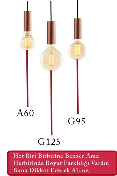 Sylvanıa 7W (55W) G125 Rustik Led Ampul 2500K E27 - Filamentli Led Lamba - Resim 4