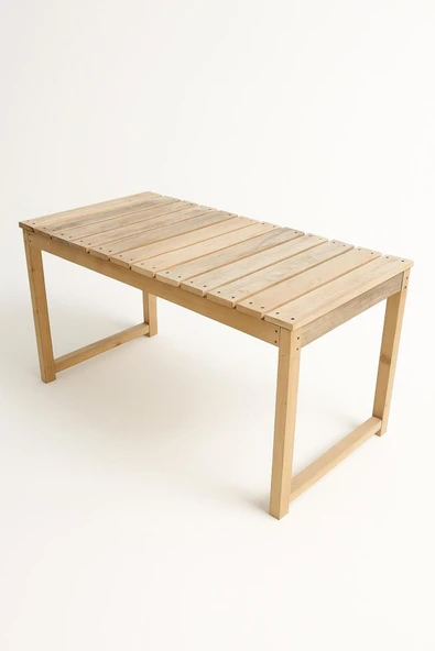 DEKORELA BASİC EKO AHŞAP MASA - Resim 6