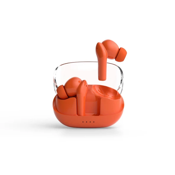 Polosmart FS100 Dokunmatik Kablosuz Bluetooth 5.3 TWS Kulak İçi Kulaklık Kırmızı ürün görseli 1