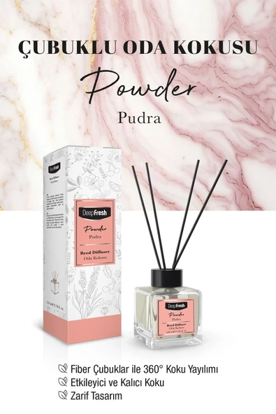 Deep Fresh Cubuklu Oda Kokusu Pudra 100 Ml - Resim 2