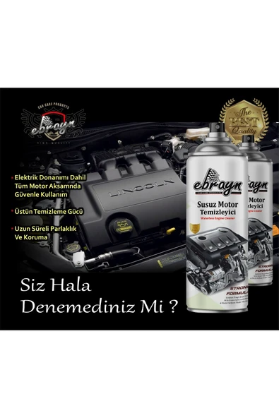 Susuz Motor Temizleyici Sprey 500 ml ürün görseli 1