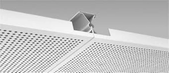 CLİPİN METAL ASMA TAVAN TAM TAKIM 30x30 ALÜMİNYUM SİSTEMİ (1 M2) - Resim 4