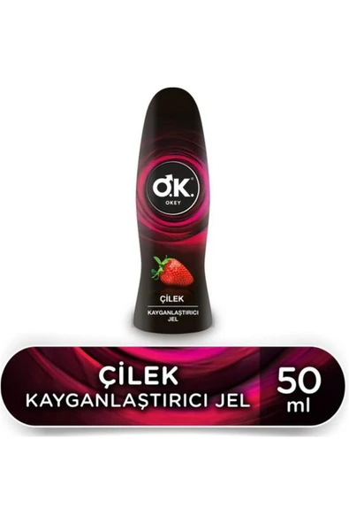 Okey Kayganlaştlrıcı Jel Çilek 50 ml ürün görseli 1