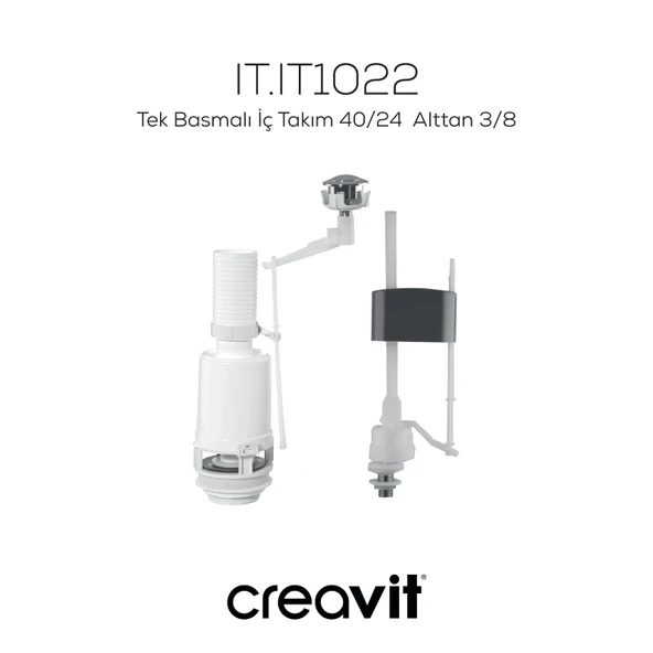 Tek Basmalı İç Takım 40/24  Alttan 3/8 - Resim 2