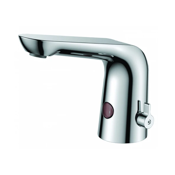 Çift Su Girişli Yandan Kumandalı Fotoselli Lavabo Armatürü ürün görseli 1