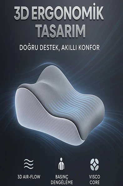 VISCORA Gebelik Destek Yastığı -Yakınlık İçin Ergonomik -Çiftler İçin Doğurganlık Destek Yastığı - Resim 5