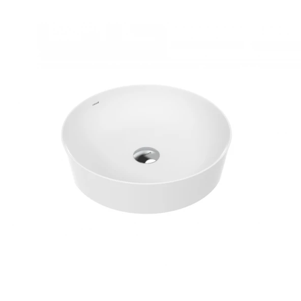 Ultra Yuvarlak Çanak Lavabo 45cm Beyaz ürün görseli 1