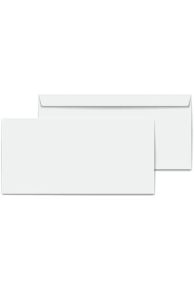 Diplomat Penceresiz Diplomat 105x240 Düz 90gr.zarf 100'lük Paket ürün görseli 1