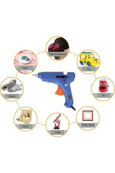 Yage Elektrikli Silikon Tabancası 40w 1 Adet - Resim 2