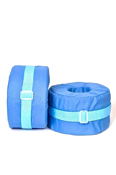 VISCORA Ortopedik Topuk ve Ayak Bileği Destek Yastığı – Bası Yarası Önleyici Minder 2’li Set - Resim 4