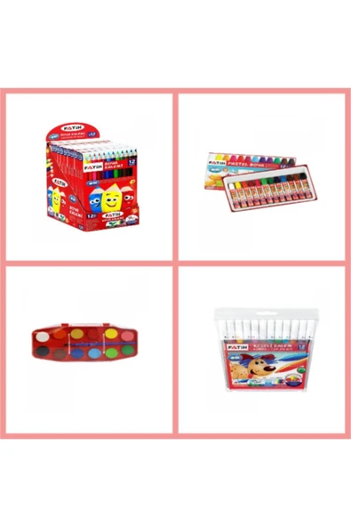 Fatih Okula Dönüş Boyama Seti No:2 ürün görseli 1