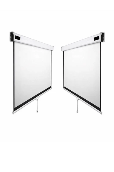 Decon DPC-120 - 240X180 Projeksiyon Perdesi - Motorlu Uzaktan Kumandalı ürün görseli 1