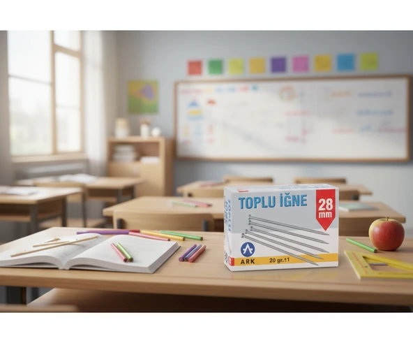 28 mm Toplu İğne  20 gr Ekonomik Paket  4 Adet - Resim 2