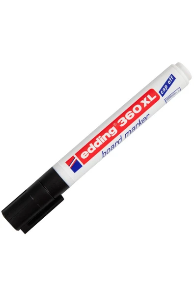 Edding 360xl Beyaz Yazı Tahtası Kalemi Siyah 4 Adet ürün görseli 1