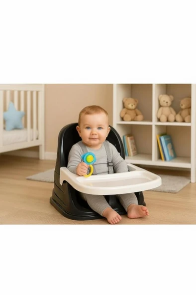 TommyBaby Oyun Piknik Mama Koltuğu Bebek Mama Oturağı Sandalye Üstü Mama Oturağı - Resim 2