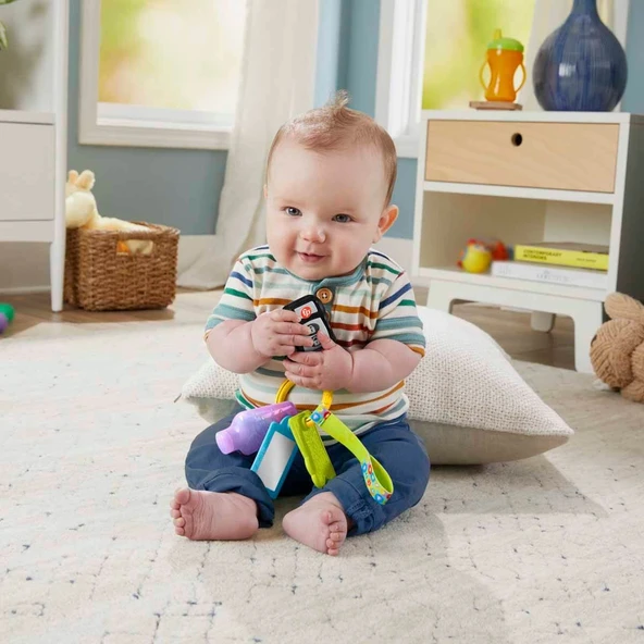 Fisher Price Sesli Eğlen ve Öğren Eğlenceli Aktivite Anahtarı HWY40 - Resim 2