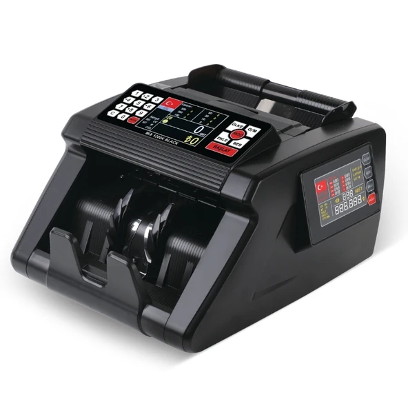 Mix K1200 Black2 TL / Euro Para Sayma Makinesi 2 Ülke - Resim 2