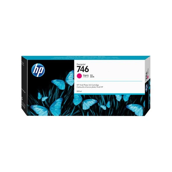 P2V78A - HP P2V78A Magenta Mürekkep Kartuş  (746) ürün görseli 1