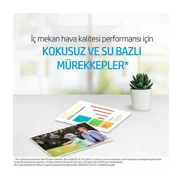 HP 3JA25AE (963) SARI MUREKKEP KARTUS  700 SAYFA - Resim 2