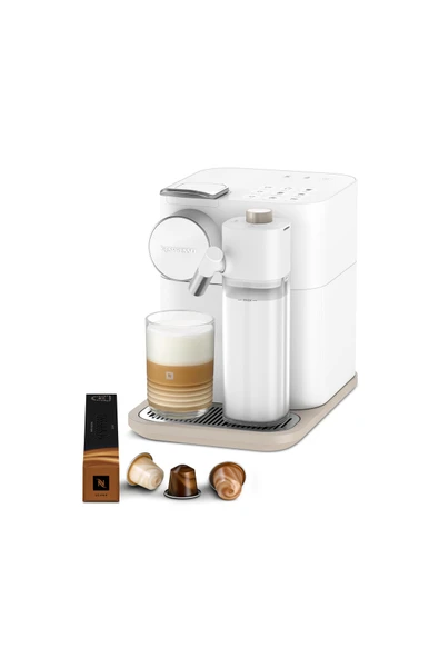 Nespreso F541 Gran Latissima Süt Çözümlü Espresso Kahve Makinesi,Beyaz ürün görseli 1