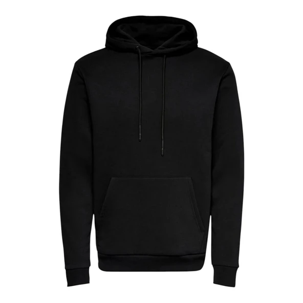 Erkek Kapüşonlu Sweatshirt - Resim 5