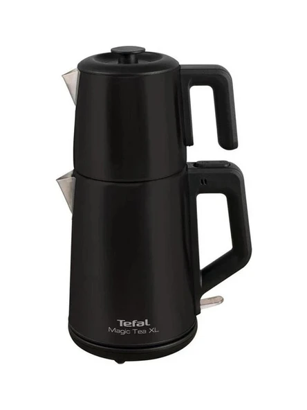 Tefal Magic Tea XL Paslanmaz Çelik Gövdeli 1650 Watt Çay Makinesi - Siyah ürün görseli 1