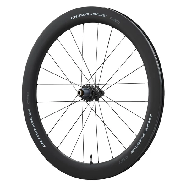 Shimano Dura-Ace C60 Karbon Jant Seti Tubeless WH-R9270-C60-TL Centerlock EWHR9270C60LFEREDB - Resim 4