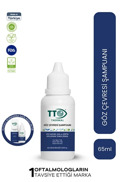 Tto Göz Çevresi Şampuanı 45 ml 15 ml ürün görseli 1