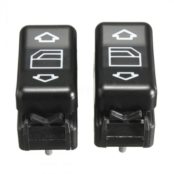 2 ADET MERCEDES W124 CAM AÇMA KAPAMA ANAHTARI 6PİN - 3