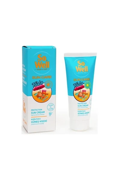 So Well Kids Çocuk  Koruyucu Güneş Kremi Spf 50+ 75 ml ürün görseli 1