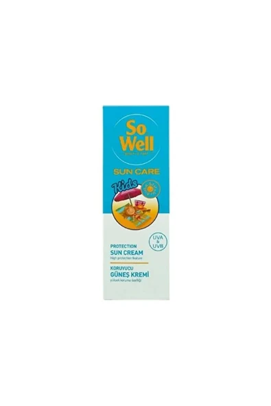 So Well Kids Çocuk  Koruyucu Güneş Kremi Spf 50+ 75 ml - Resim 2